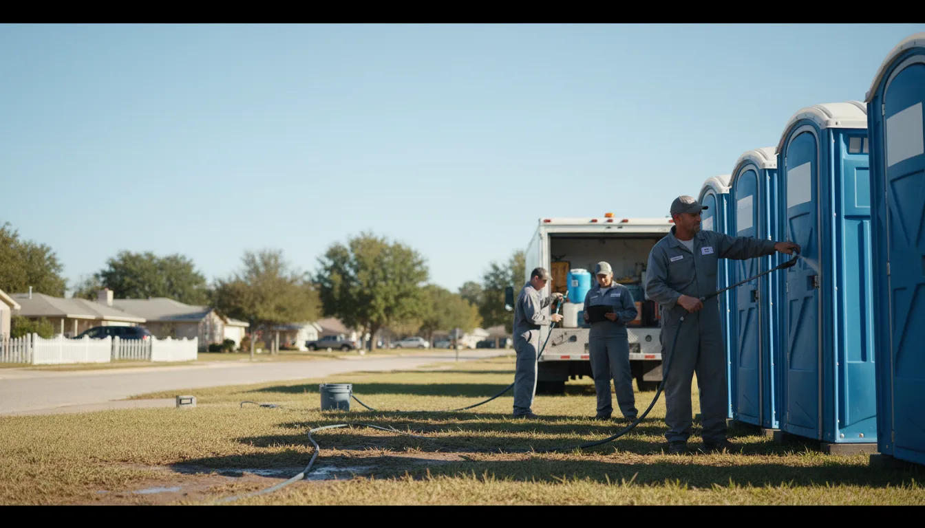 Long-Term Portable Toilet Rental in Elm City, NC near me